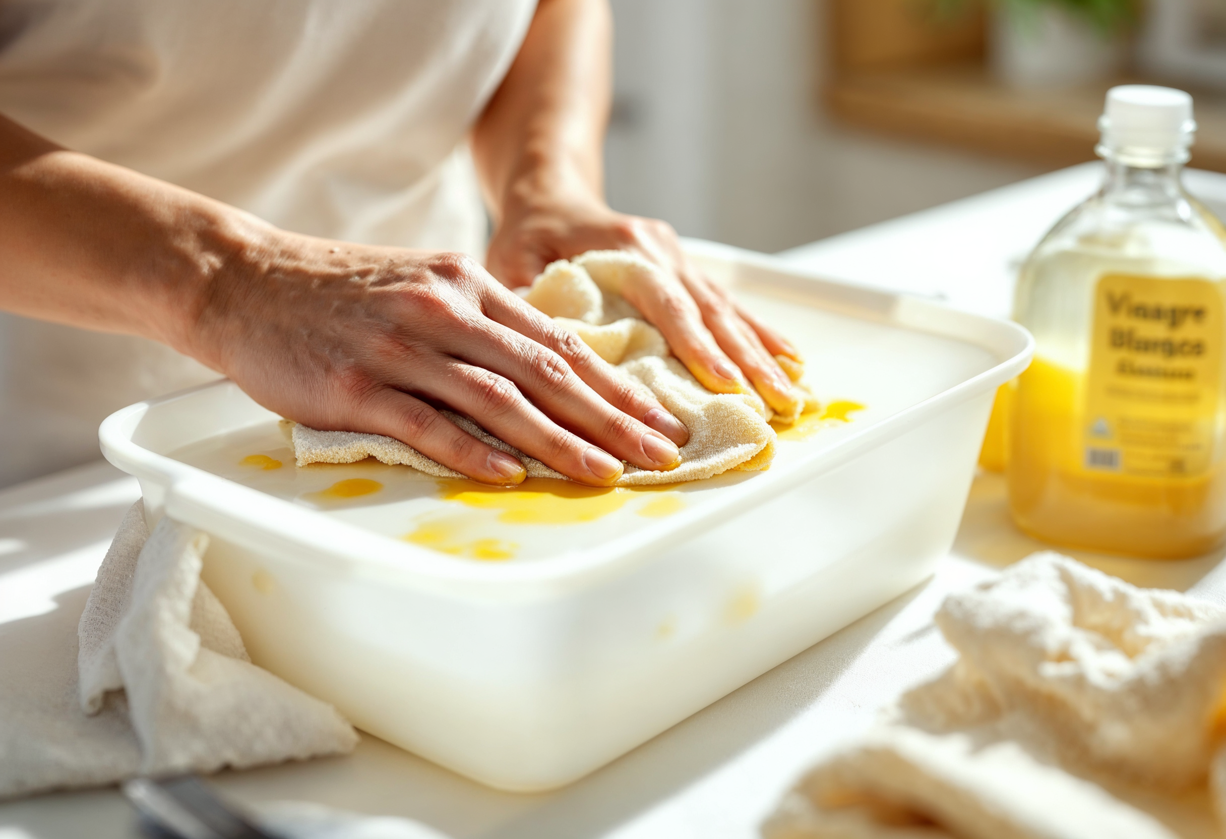 Blanquear el plástico amarillento | Servei Estació