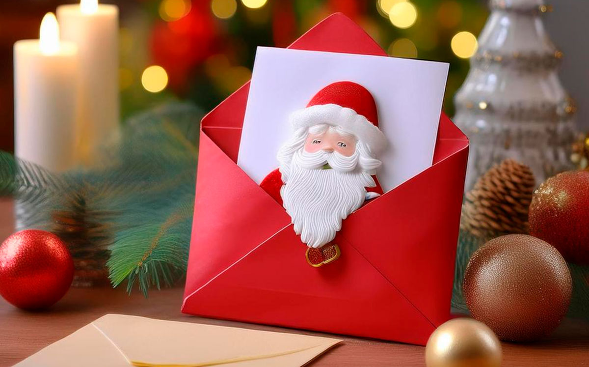 Carta de Santa Claus para niños - Servei Estació