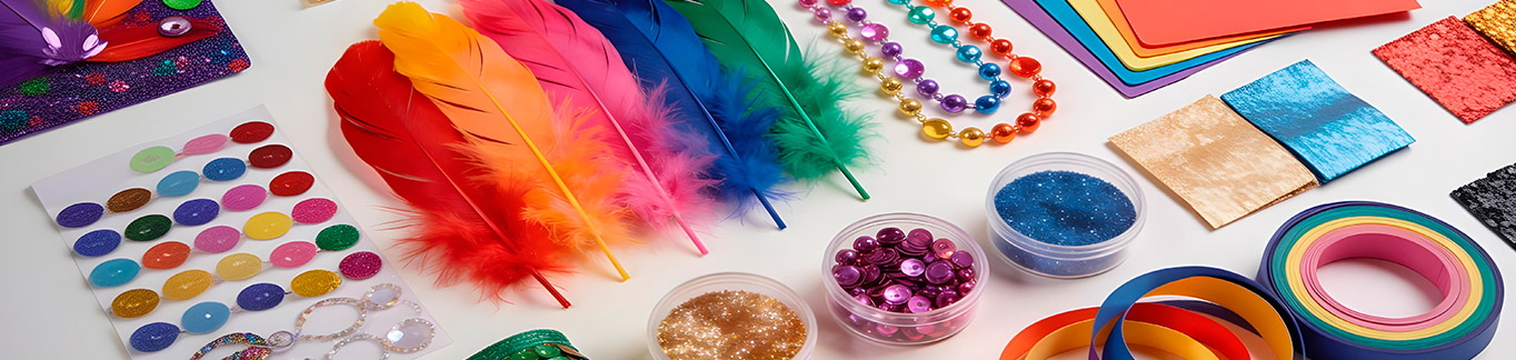 Materiales para disfraces de comparsas de Carnaval | Servei Estació