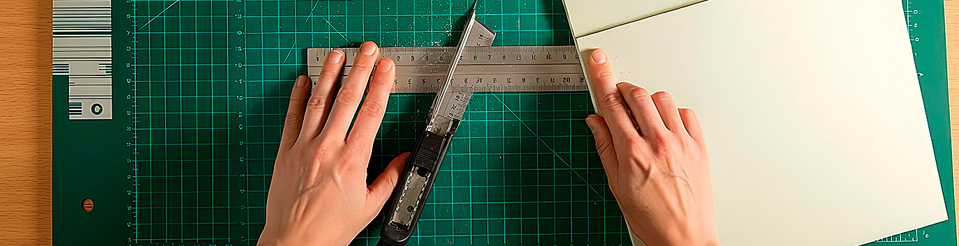 Cómo cortar cartón pluma | Servei Estació