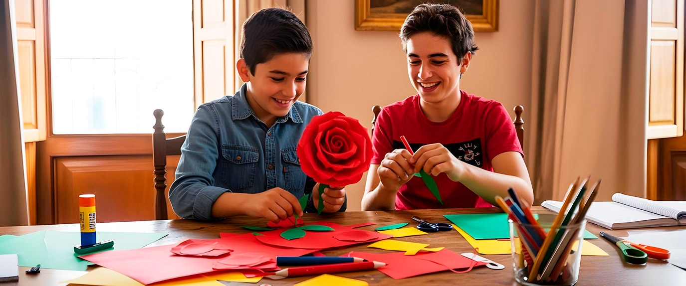 Manualidades de Sant Jordi | Servei Estació