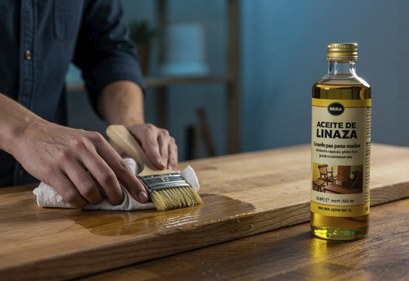 Aceite de linaza para madera | Servei Estació