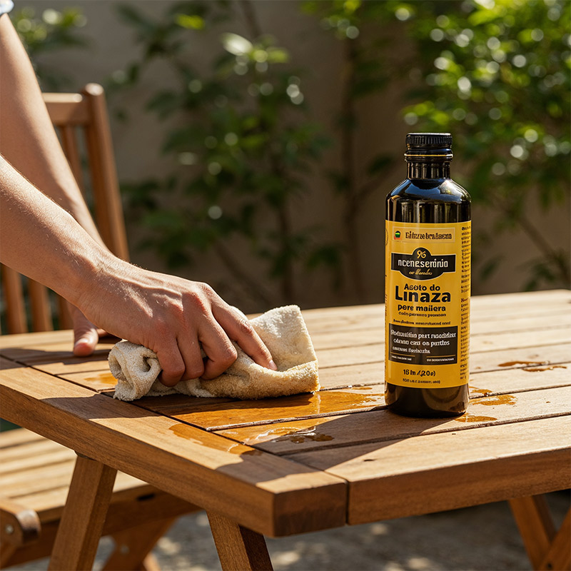 Aceite de linaza para madera | Servei Estació