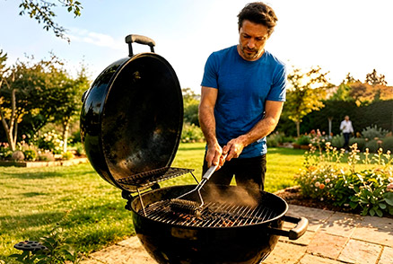 Limpiar una barbacoa. Limpiar parrilla | Servei Estació