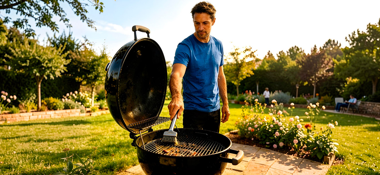 Limpiar una barbacoa | Servei Estació