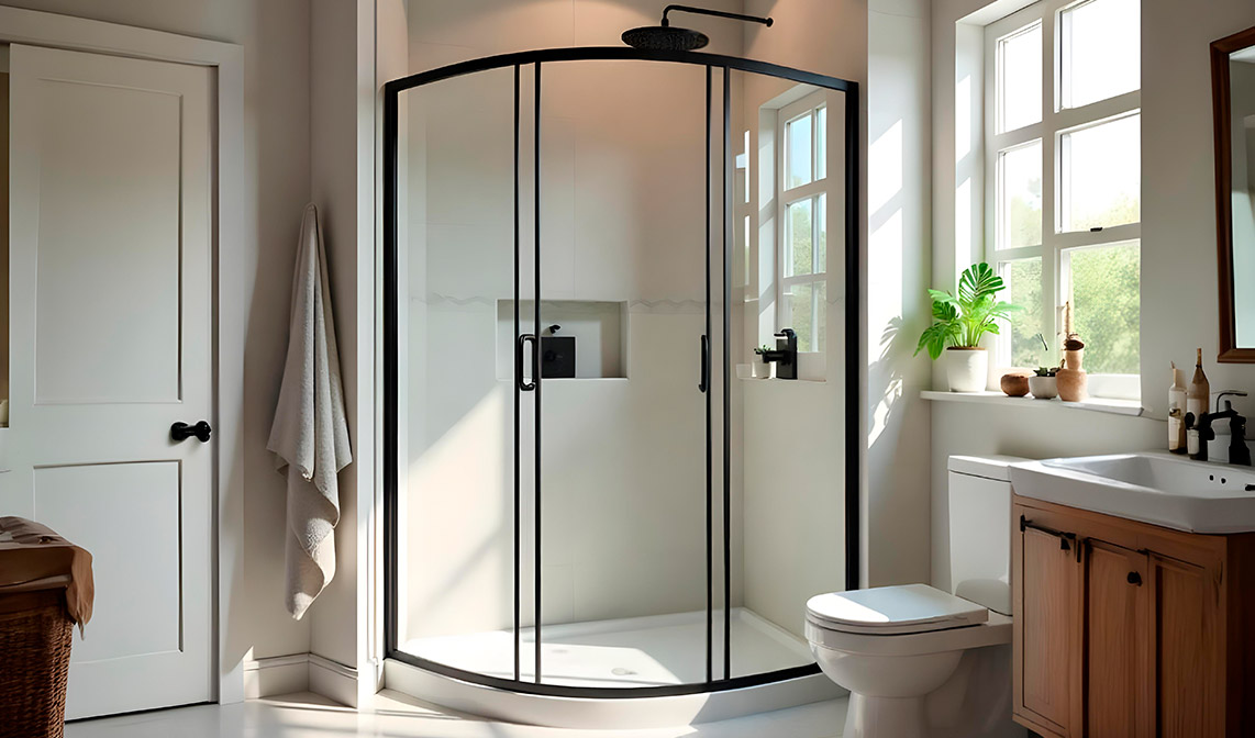 cambiar-banera-por-plato-ducha Cambiar la bañera por un plato de ducha con mampara | Servei Estació