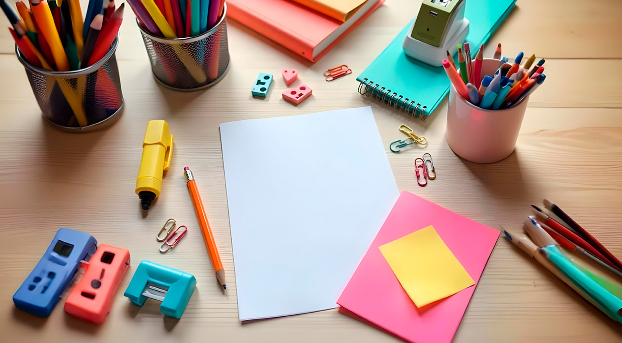 Últimas compras de material para el cole en Servei Estació