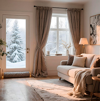 Aislar puertas y ventanas en invierno | Servei Estació