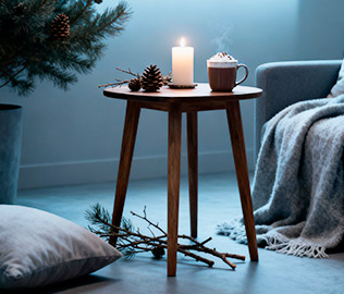 Crear un rincón navideño confortable en casa | Servei Estació