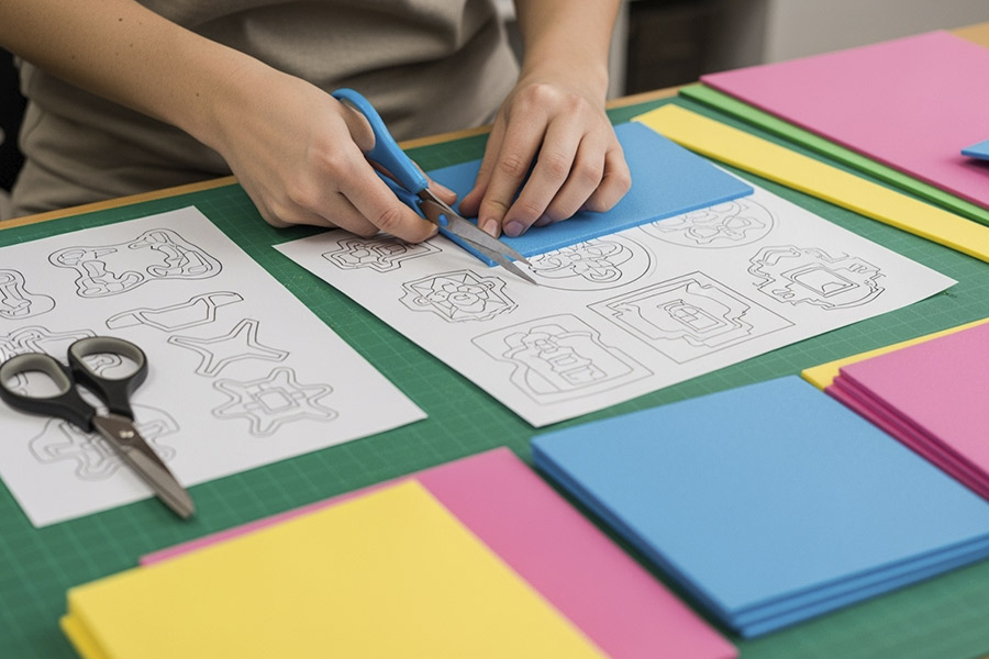 Qué es goma eva. imprimir sobre foamy | Servei Estació