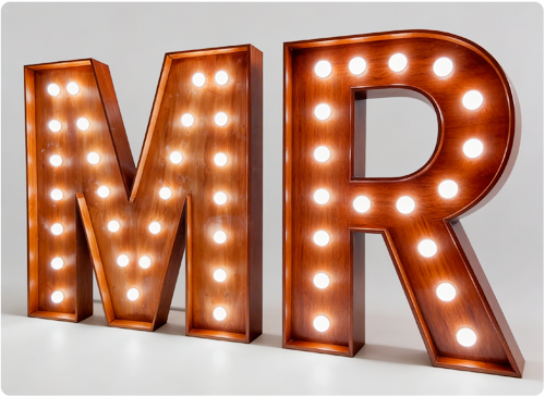 Iluminación y elementos con luz