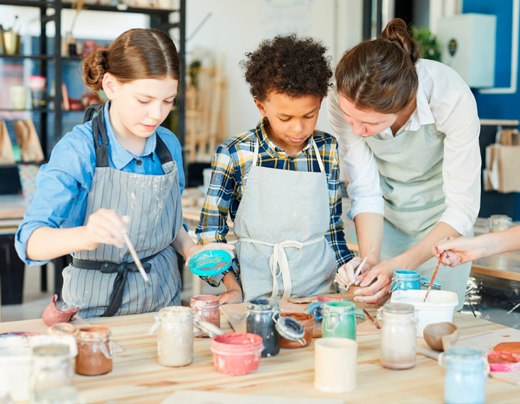 Manualitats amb pintura