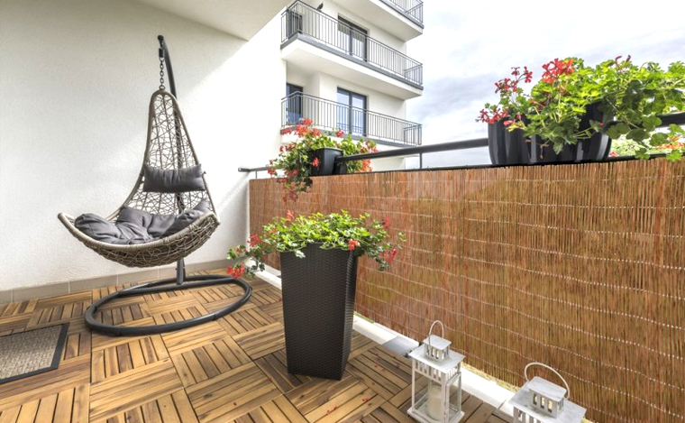 Ocultación para terrazas y jardines