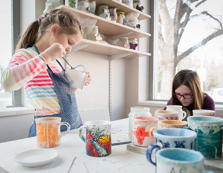 Manualidades con pintura 