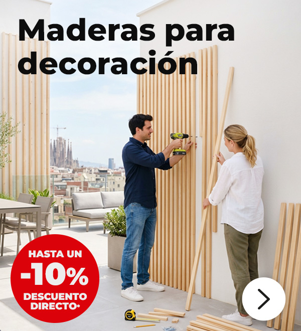 Maderas para bricolaje