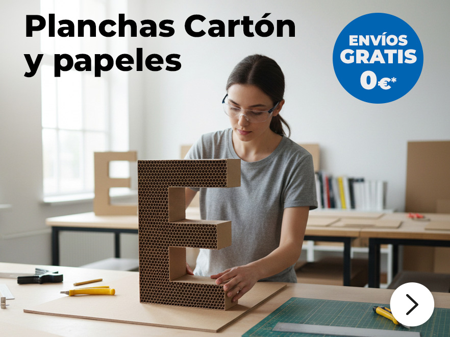 Planchas de cartón