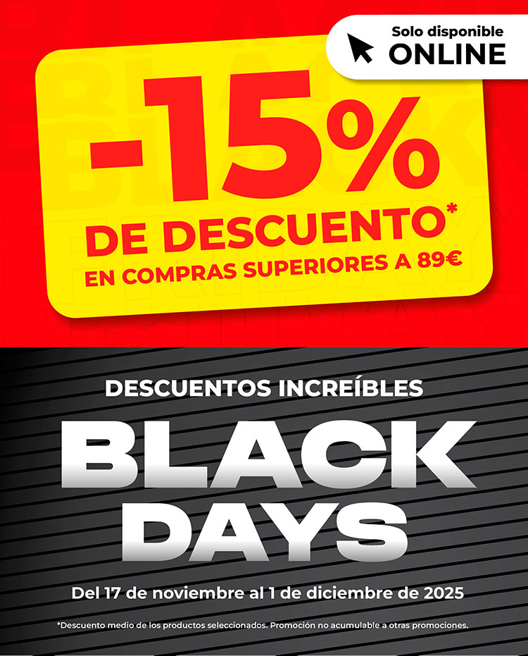 Black Friday 15%