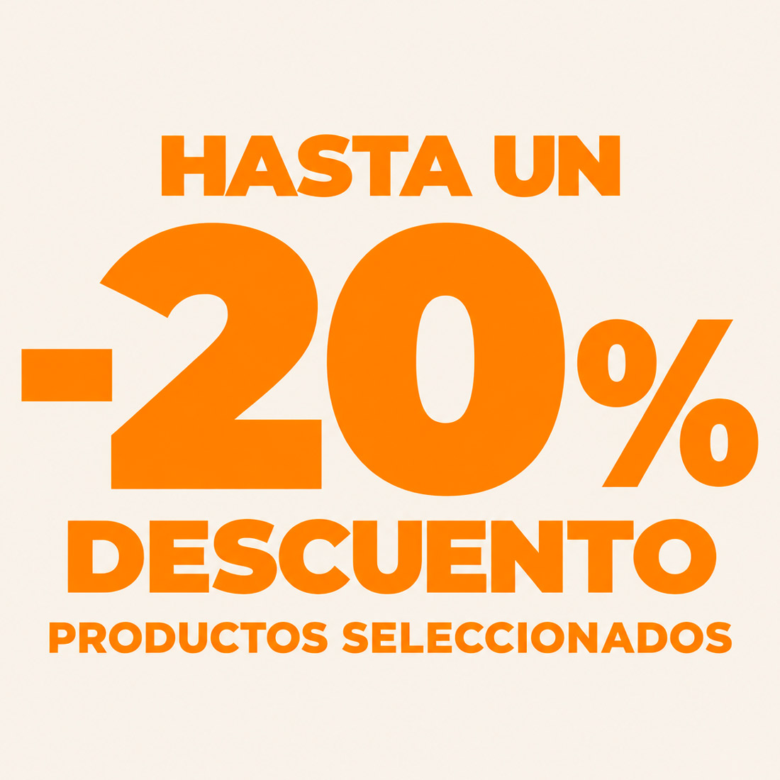 20% Descuento en Materiales Bricolaje
