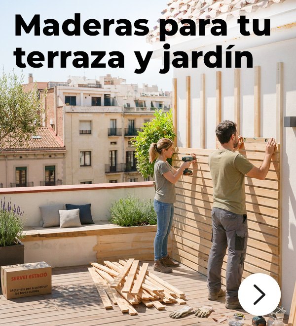 Maderas para bricolaje