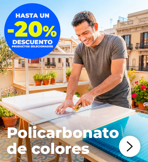 Planchas de Policarbonato colores