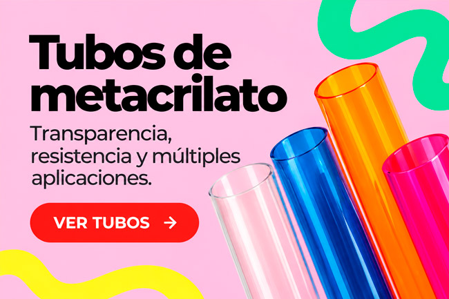 Tubos metacrilato