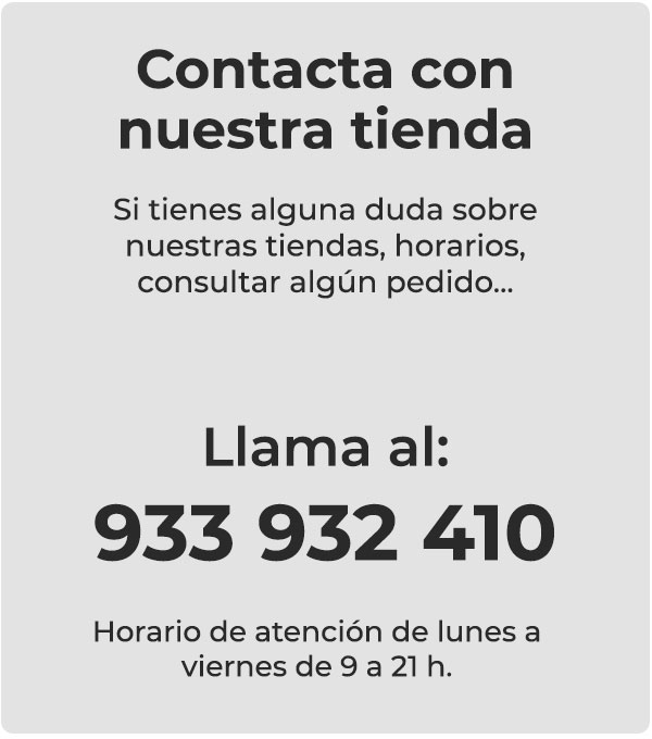 Contacta con la tienda