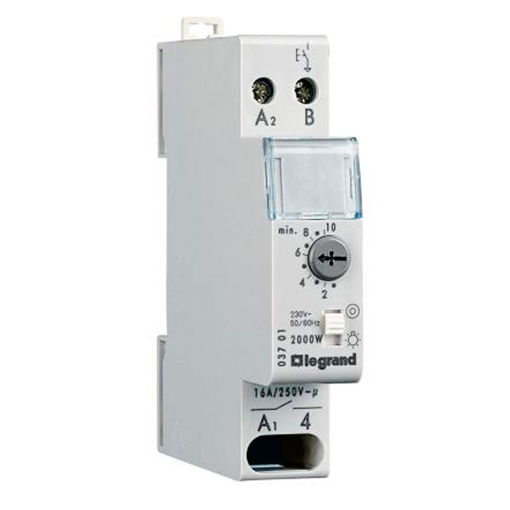 Minutería electrónica 16 a Regulable de 30 segundos a 10 min