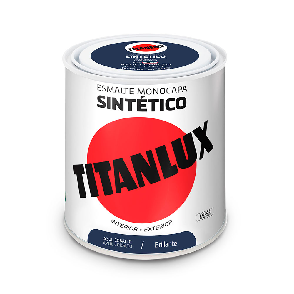 Titanlux Esmalte Sintético Brillante Azul Cobalto 0,25l