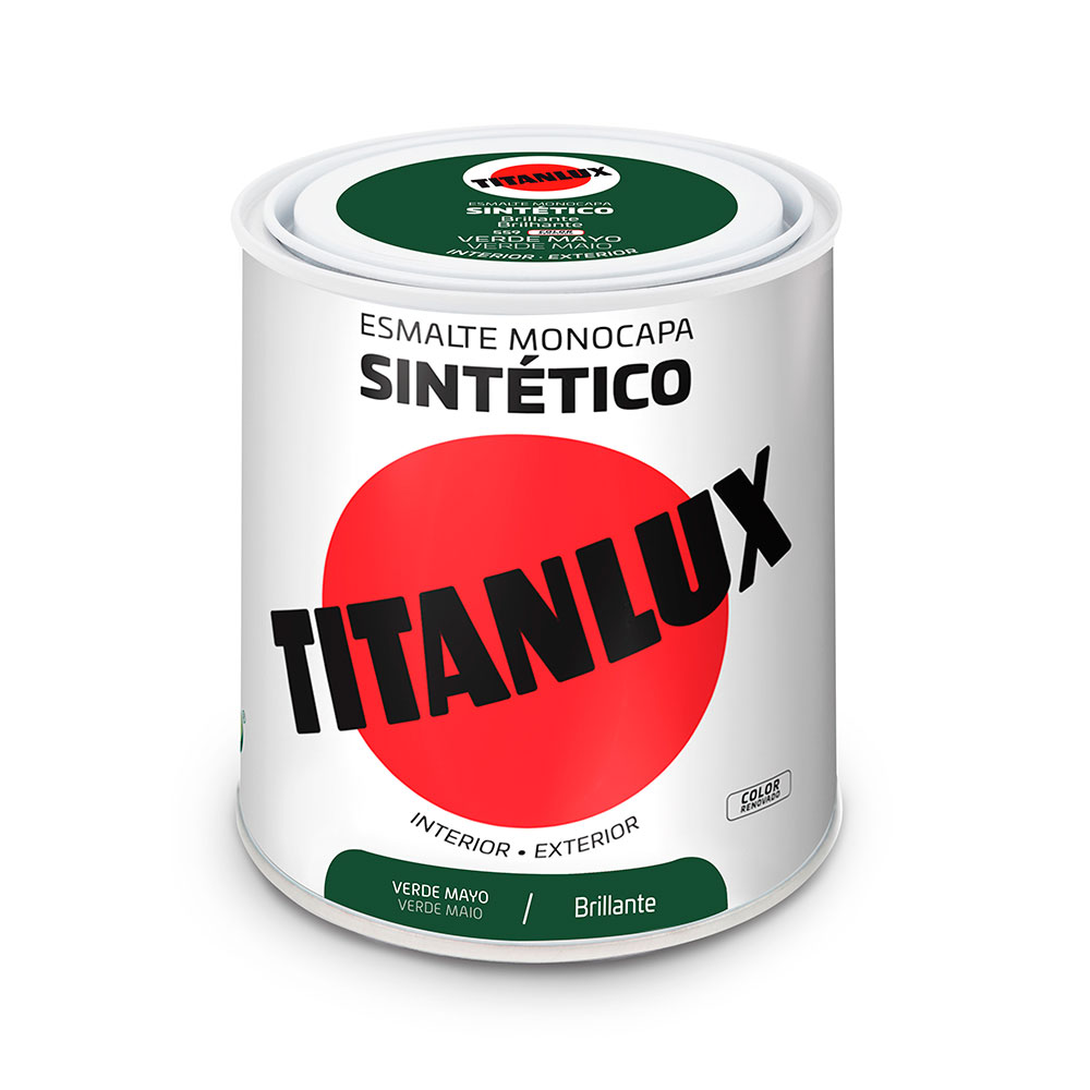 Titanlux Esmalte Sintético Brillante Verde Mayo 0,25l