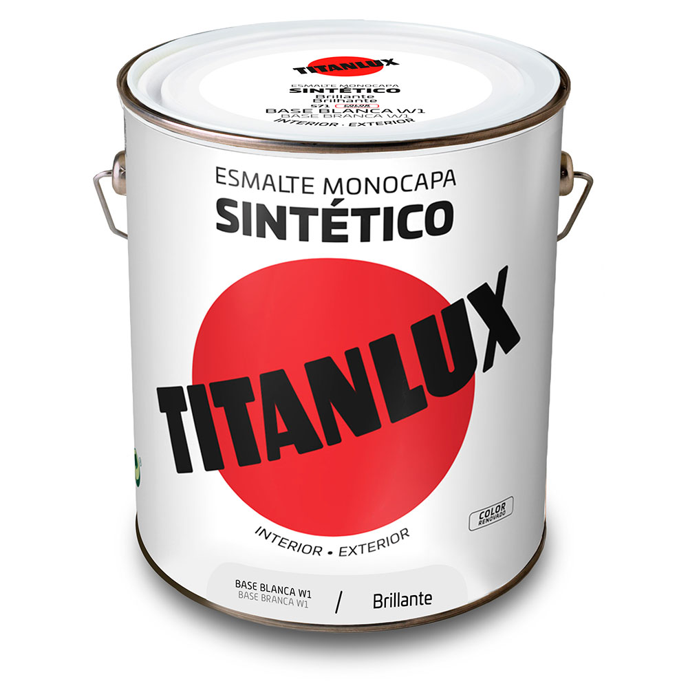 Titanlux Esmalte Sintético Brillante Bb W1 4l 001057104