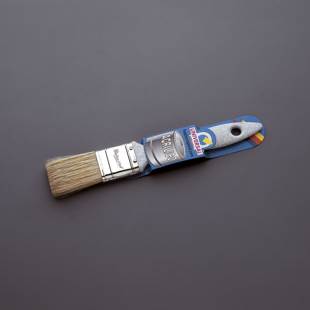 Paletina Acrilico Mango Blanco Num. 15 30 Mm.