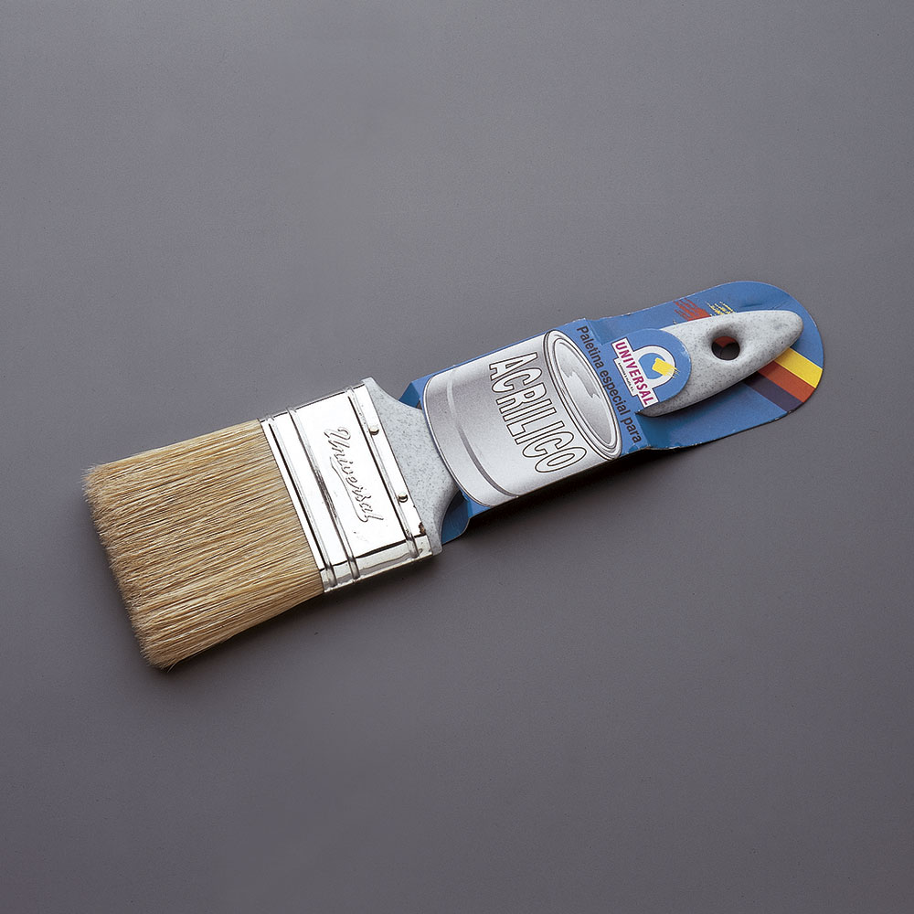 Paletina Acrilico Mango Blanco Num. 27 55 Mm.