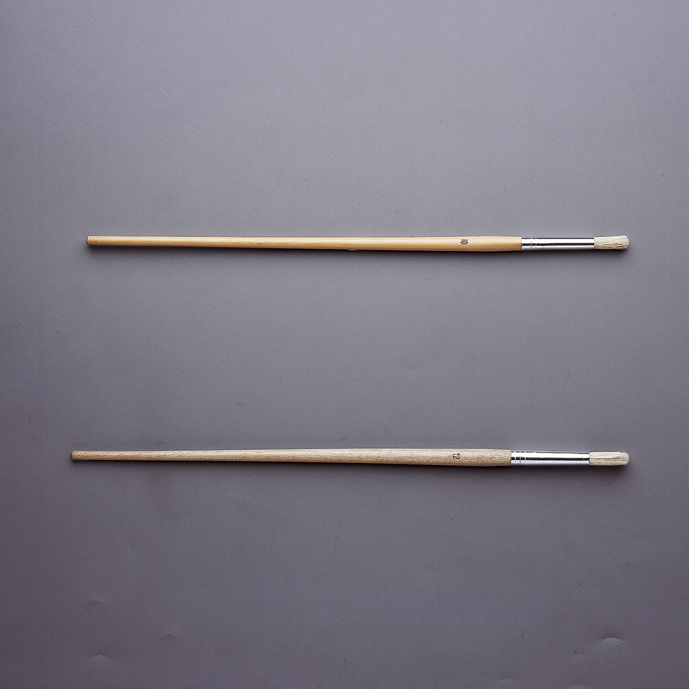 Pincel Cabo Lata Redondo Nº 12 Cerda Pura