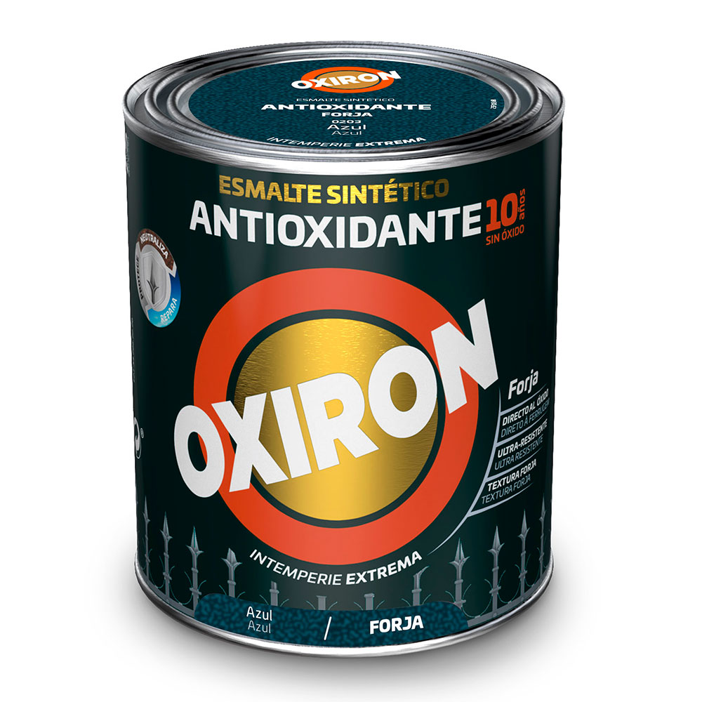 Oxiron Esmalte Antioxidante Forja Azul 0,75l