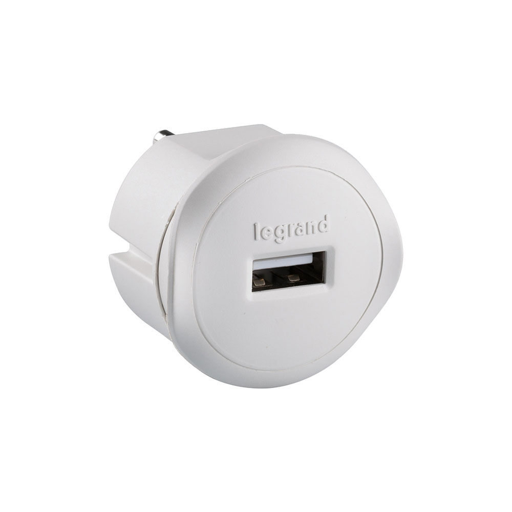 Adaptador Usb Blanco 1,5a