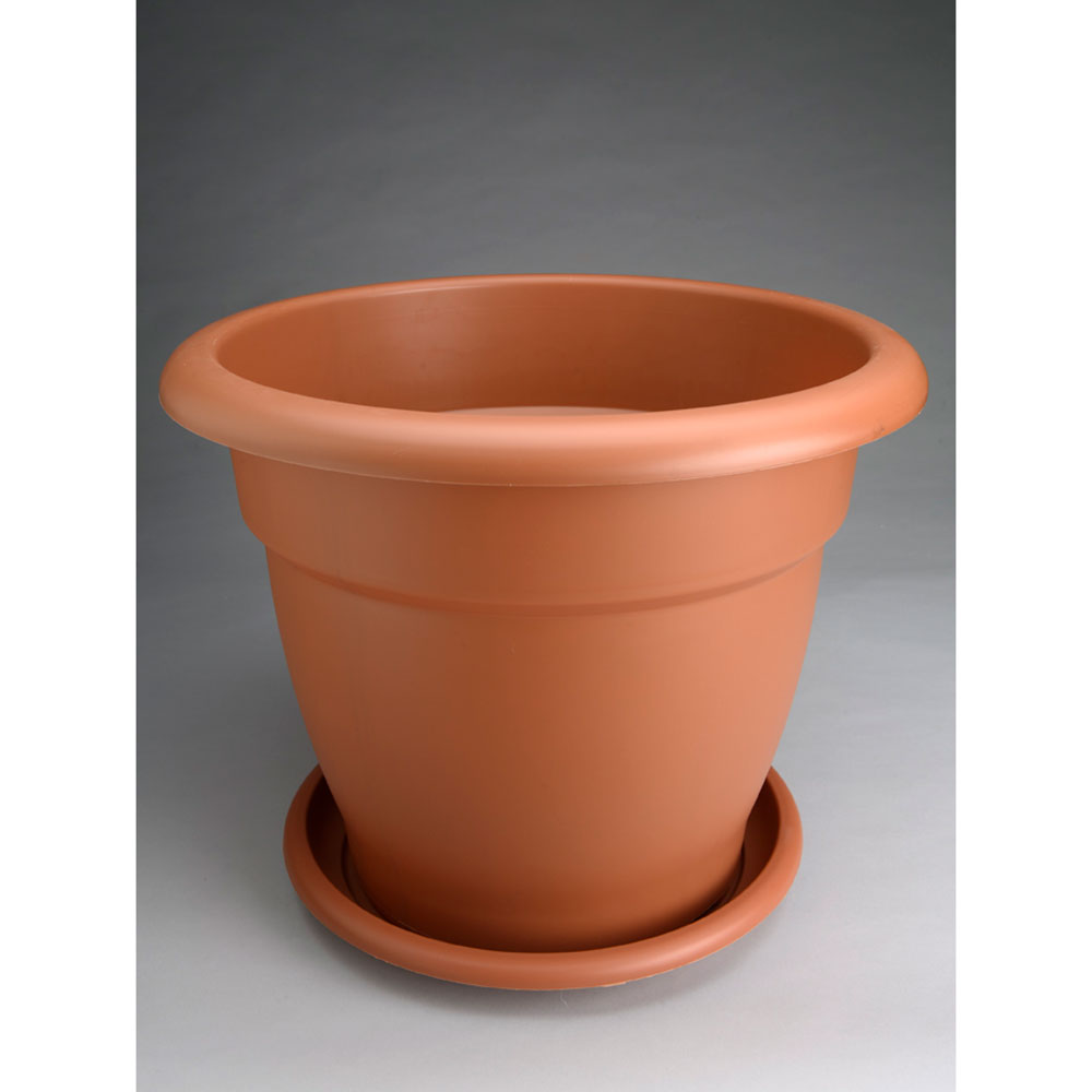 Plato Imitación Terracota Para Maceta 480 mm