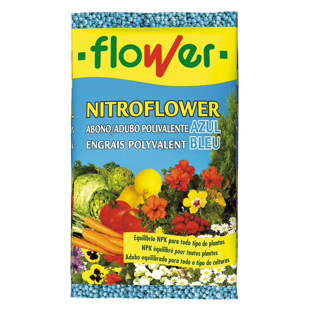 Abono Nitroflower Azul 750 g Caja