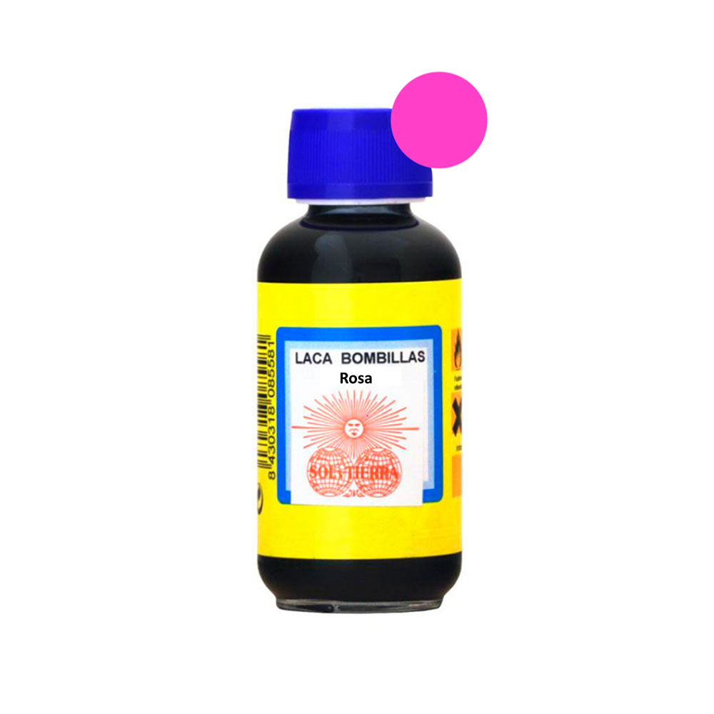Laca para Bombillas Sol Tierra 125 Ml. Rosa