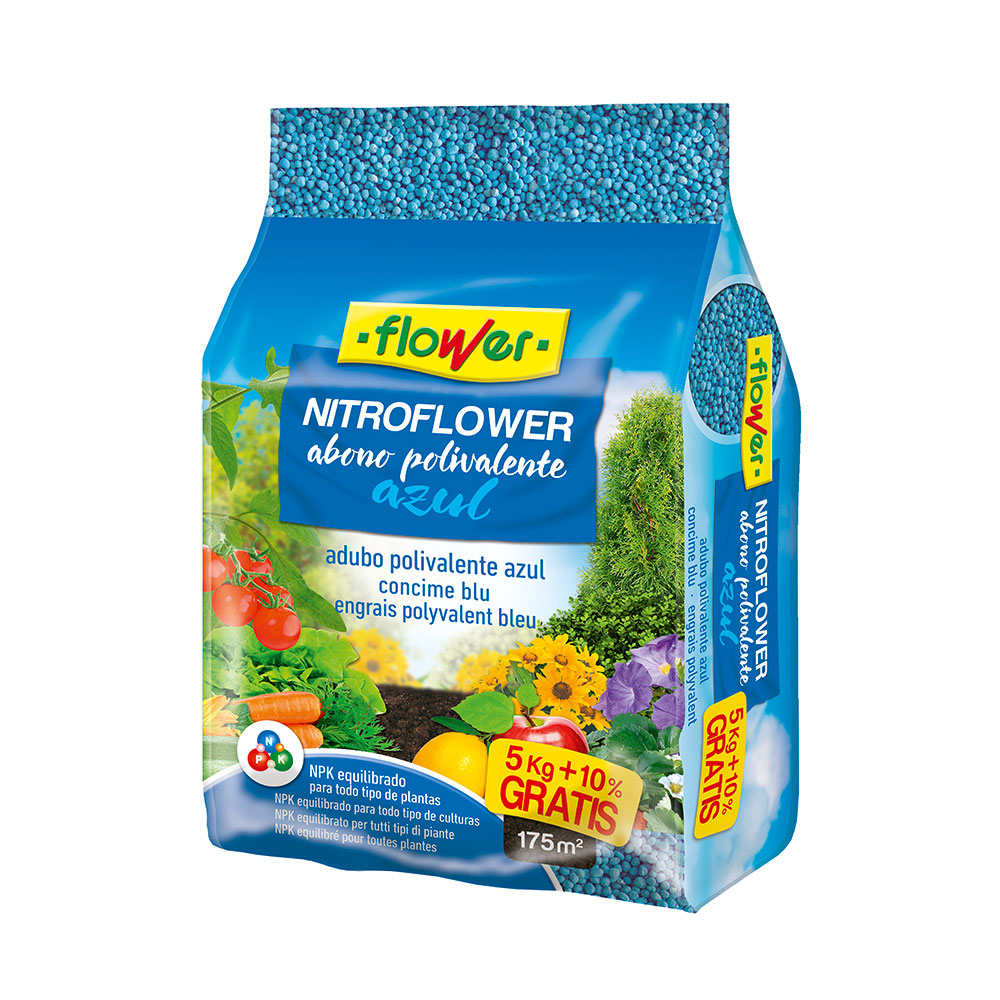 Abono Nitroflower 5kg (5 + 10% Gratis)