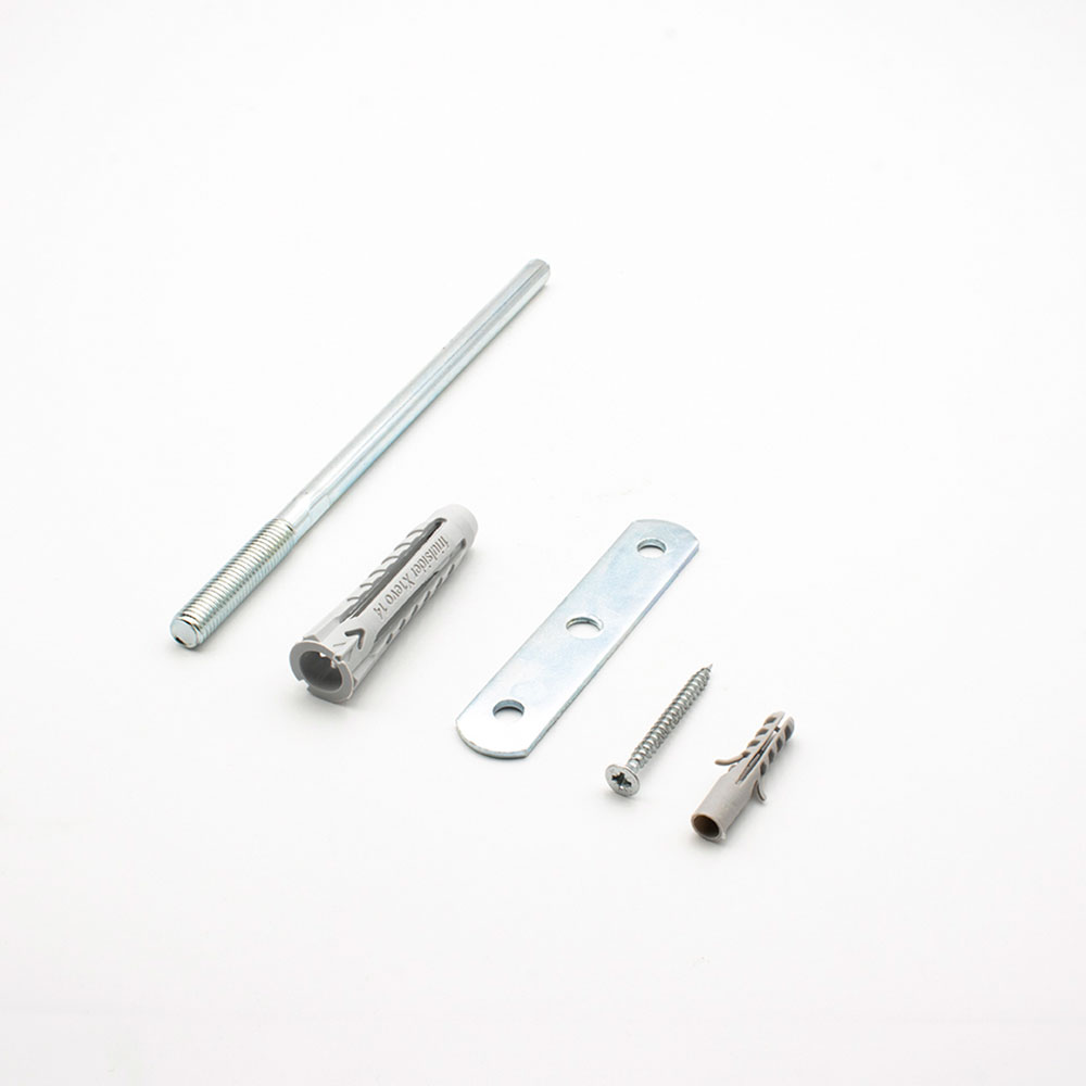 Soporte Oculto C/Taco Y Tornillos 10x160 (2U.)