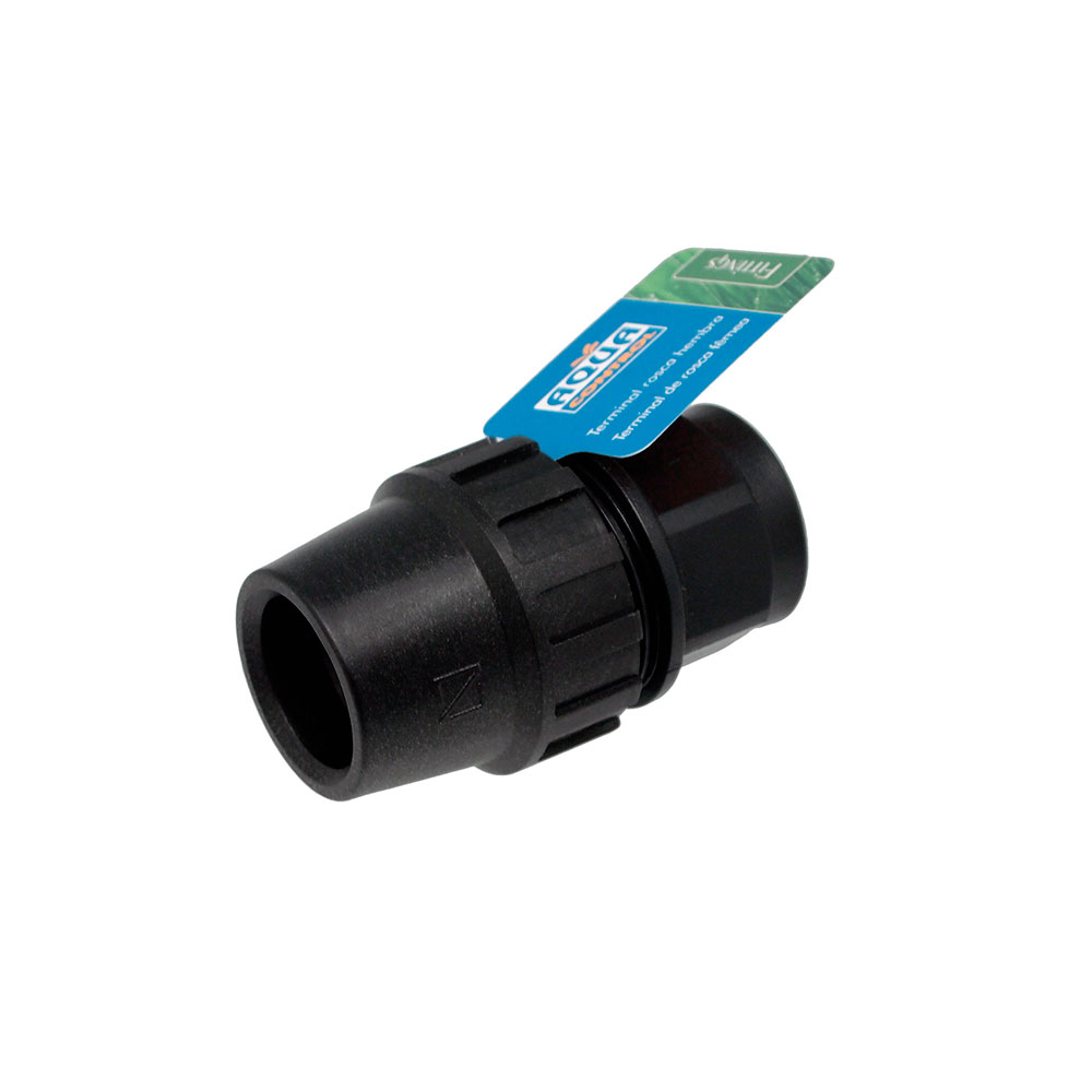 Terminal Rosca Hembra 25x3/4 Polietileno