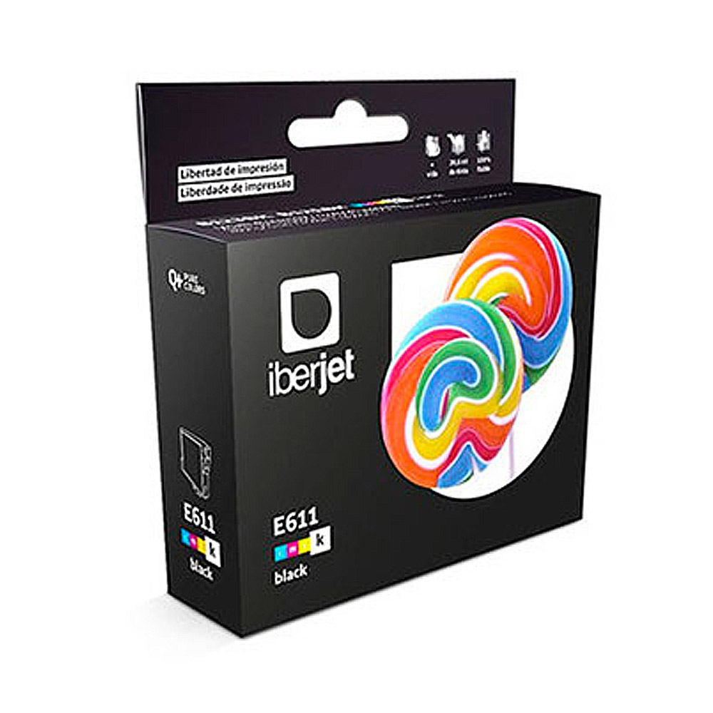 Cartucho Tinta Ib Epson T0611 Negro