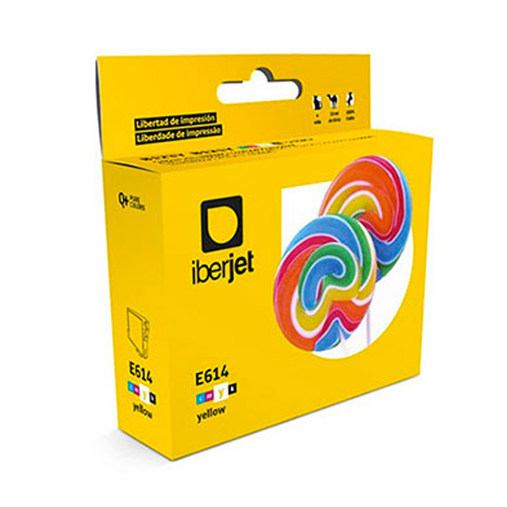 Cartucho Tinta Ib Epson T0614 Amarillo