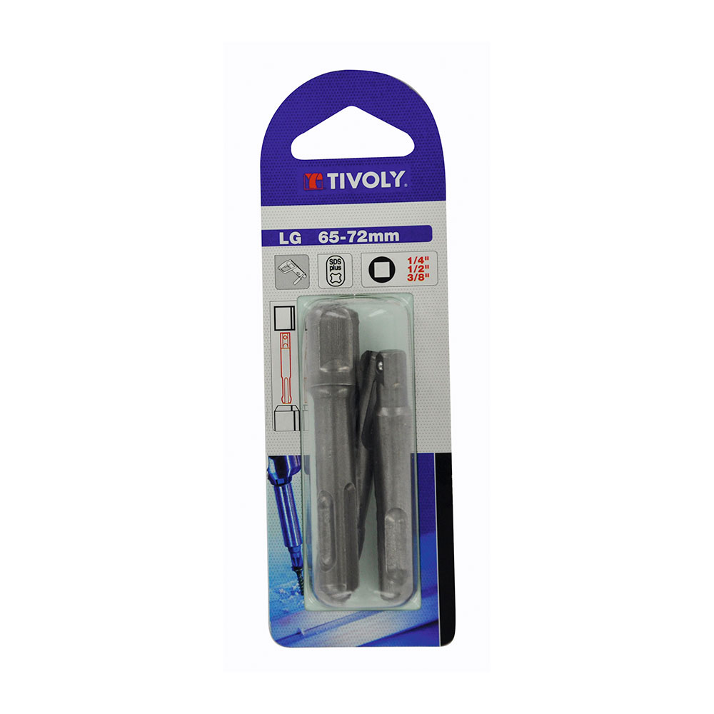 Set 3 Adaptadores Carraca 1/4