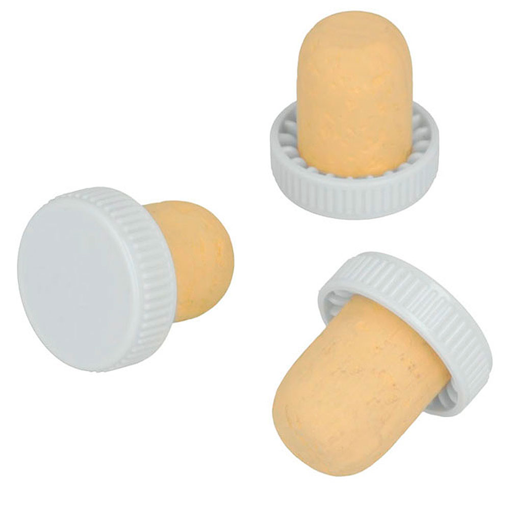 Juego 6 Tapones Cabeza Plástico