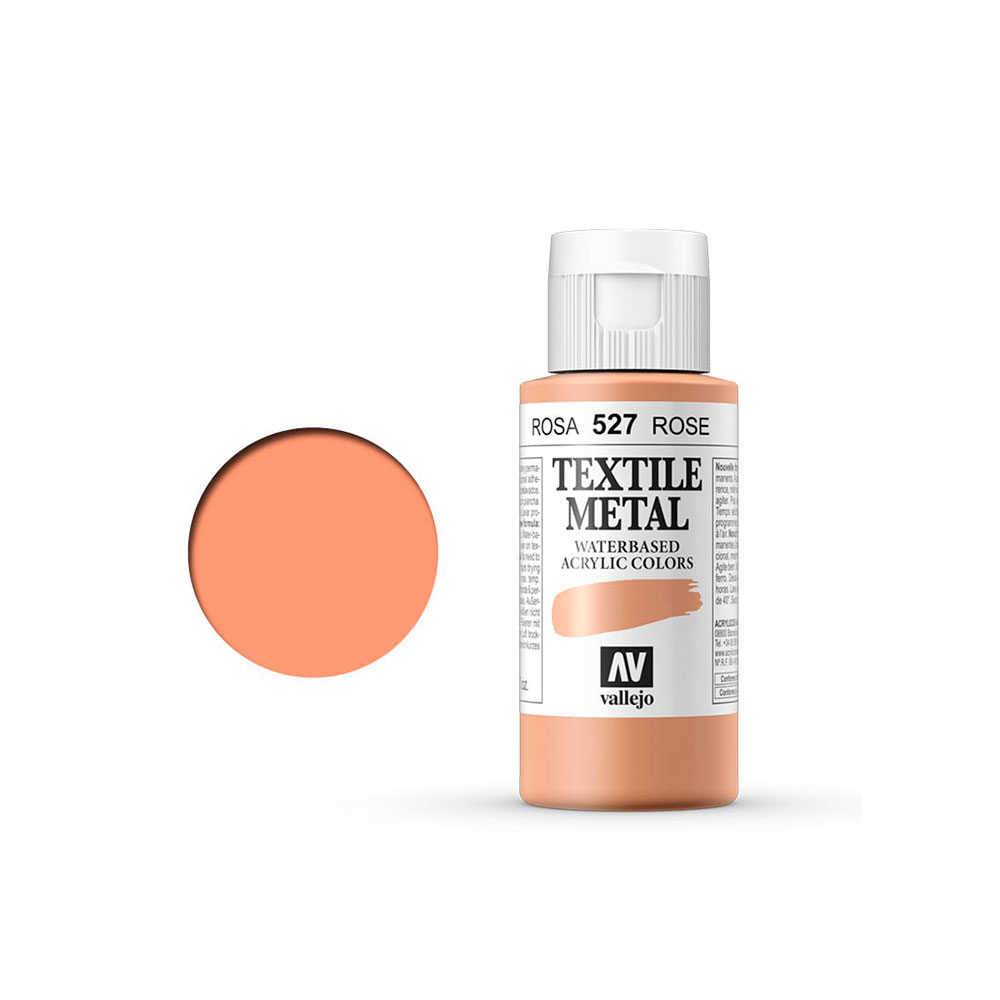 Textil 527-60 ml Rosa Metal