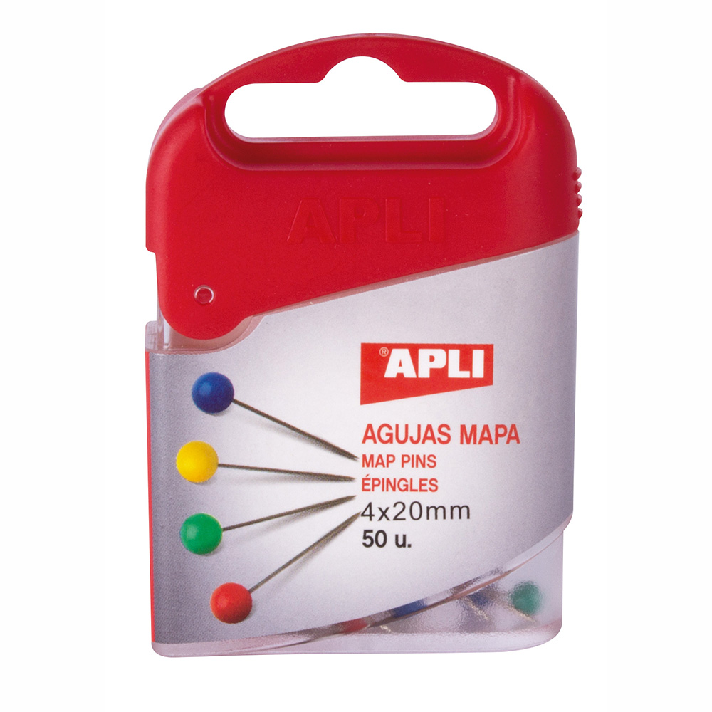 Agujas Mapa Colores