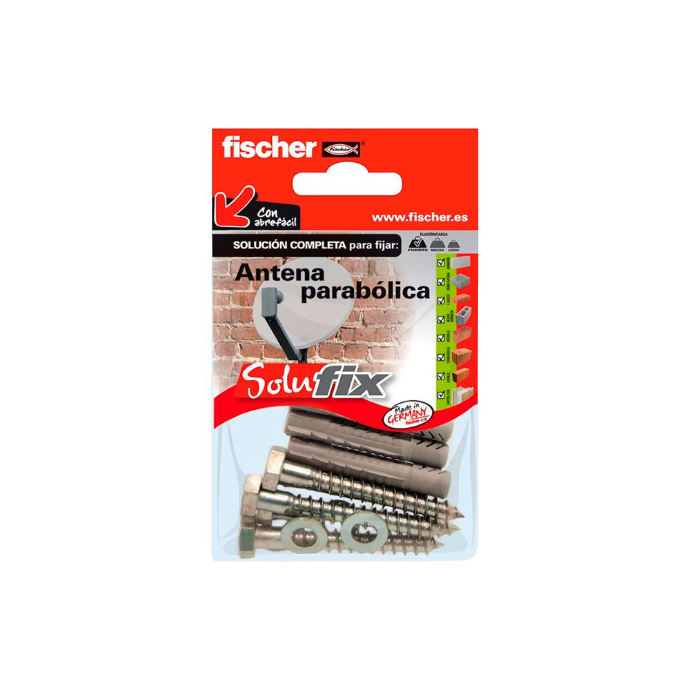 Kit fijación Antena parabólica - Solufix