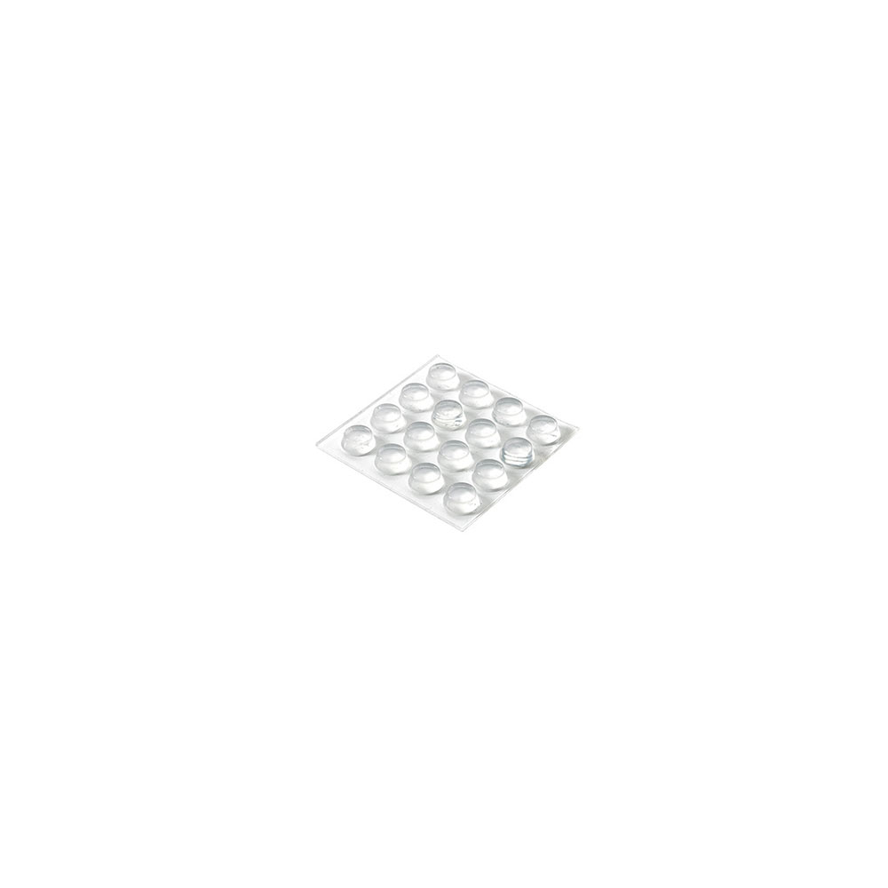 Tope Puerta Elástico D11x5 Transparente