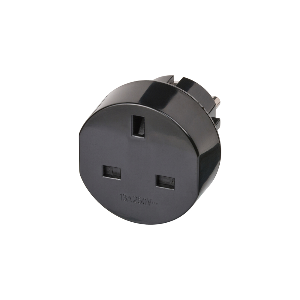 Adaptador de viaje GB => Conector de tierra